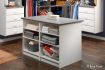 Island Kit with Shelves and Basket